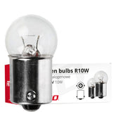 R10W-Halogenlampen mit BA15s-Sockel, 24 V und 10 W
