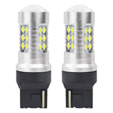 Hvid LED-pære T20 7440 W21W med CANBUS