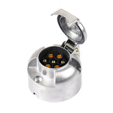 7-poliger Anhängerstecker aus Aluminium