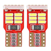 Weiße W5W T10 LED-Lampen mit 18 Stück 4014-Dioden