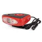 12V Heizlüfter und Scheibenenteiser mit LED-Licht