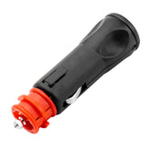 EURO/DIN-Zigarettenanzünder-Stecker 12/24 V mit Schalter