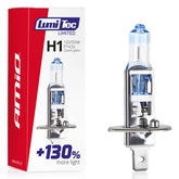 LumiTec H1-Halogenlampe 12 V 55 W mit bis zu 130 % mehr Licht