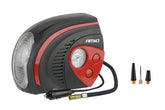 12-V-Autokompressor mit LED-Licht und Manometer