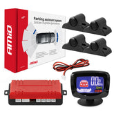 Parksystem mit LED-GRAF-Display und schwarzen TRUCK-Sensoren