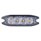 LED-Warnleuchte mit 4 LEDs, Ansicht von vorne