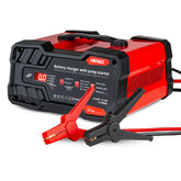 Batterieladegerät 12A 12/24V mit Starthilfe