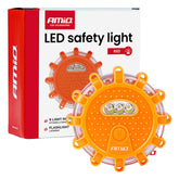 LED-Warnleuchte mit Magnet und Haken