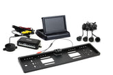 Parksystem mit 4,3-Zoll-Display, Kamera und vier Sensoren
