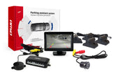 Einparkhilfe mit 4,3-Zoll-Display und vier Sensoren