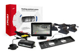 Einparkhilfesystem mit 4,3-Zoll-Display, Kamera und Sensoren