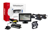 Parkassistenzsystem mit vier Sensoren, Kamera und TFT-Display