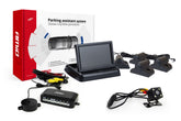 Parksystem mit 4,3-Zoll-Display, Kamera und Sensoren