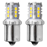 LED-Lampen mit BA15S-/P21W-Sockel und weißem 6000K-Licht