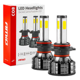 HB4-LED-Lampen mit COB-Dioden und 6500K Lichtfarbe