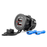 Wasserdichtes USB-Autoladegerät mit zwei USB-Anschlüssen