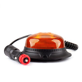 LED-Warnleuchte W21m mit orangefarbenem Licht und Magnet