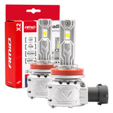 LED-Lampen H8 H9 H11 H16 mit aktiver Kühlung