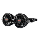 12V Auto-Kopfstützenventilator mit zwei Rotorblättern