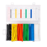 Set mit 100 farbigen Schrumpfschläuchen