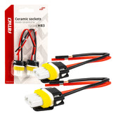 Zwei Keramikfassungen für HB3 9005-Halogenlampen