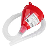 Kunststofftrichter mit flexiblem 53-cm-Schlauch
