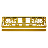 Kennzeichenrahmen in Gold-Metallic