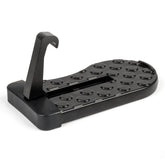 Schwarze universelle Trittstufe für Dachbox und Dachträger