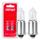 Weiße H10W-Halogenlampen mit BAX9S-Sockel