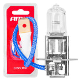 Halogenlampe H3 12 V 55 W mit UV-Filter