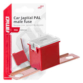 JAPVAL PAL-Sicherung 50 A mit einer Länge von 62 mm