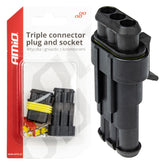 3-poliges Superseal Stecker- und Kontaktsatz