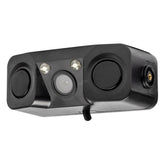 Schwarze HD-602 Rückfahrkamera mit LED und Parksensor