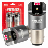Rote LED-Lampe BAY15D P21/5W mit CANBUS