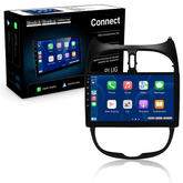 Peugeot 206 04-08 - 9" Radio mit Apple CarPlay und Android Auto
