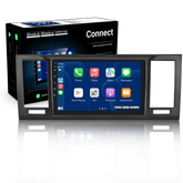 VW Transporter/Caravelle 15–20 – 9-Zoll-Radio mit Apple CarPlay und Android Auto