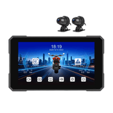 5” Motorrad-Display mit CarPlay, Android Auto, AirPlay, DVR und TPMS