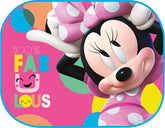 Zwei Minnie Auto-Sonnenblenden mit 44 x 35 cm