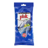 Glasreinigungstücher mit Zitrone im 24er-Pack.