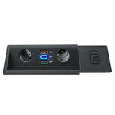 VW Passat & Arteon 2016-2019 USB-C-Schnellladegerät und 12V-Splitter für den Zigarettenanzünder