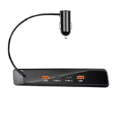 Audi Q5 / Q5 Sportback 2018-2024 USB-C Hub und Schnellladeadapter – QC3.0 Splitter