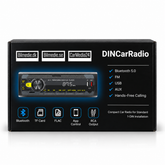 Connect 1-DIN Autoradio mit Bluetooth 5.0, FM, USB, AUX & Freisprecheinrichtung
