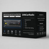 Connect 1-DIN Autoradio mit Bluetooth 5.0, FM, USB, AUX & Freisprecheinrichtung