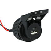 Carpoint Einbaubuchse USB-A + USB-C 12/24V
