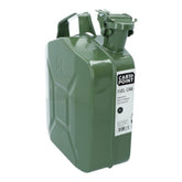 Carpoint Kraftstoffkanister, 5 Liter, grünes Metall, UN-zugelassen