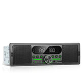 1-DIN-Autoradio mit integriertem Lautsprecher, Bluetooth, FM/AM & MP3-Player