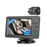Babykamera fürs Auto mit 4,3" HD-Bildschirm und Nachtsicht