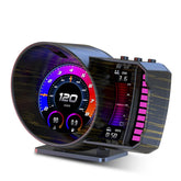 3,5" Head-Up-Display (HUD) fürs Auto – digitaler Tachometer mit OBD2