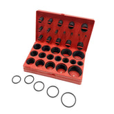 O-Ring-Set mit 419 Teilen in einer roten Kunststoffbox mit übersichtlich sortierten O-Ringen in verschiedenen Größen.