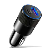 Autoladegerät mit USB-A und USB-C – Schnellladung – Carmediaeurope.com